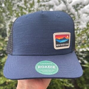 Legacy Navy Trucker Hat with Scenic Patch